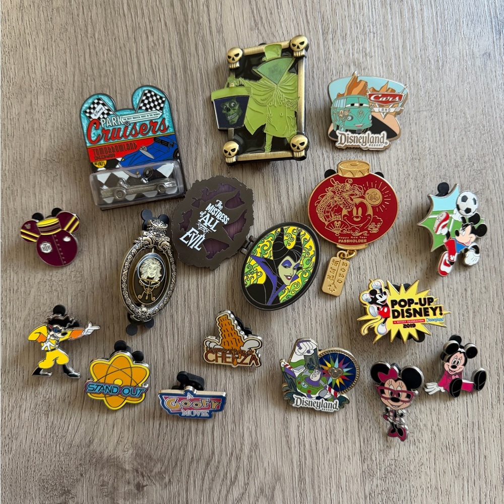 Authentic Disney Parks Trading pins Bundle
